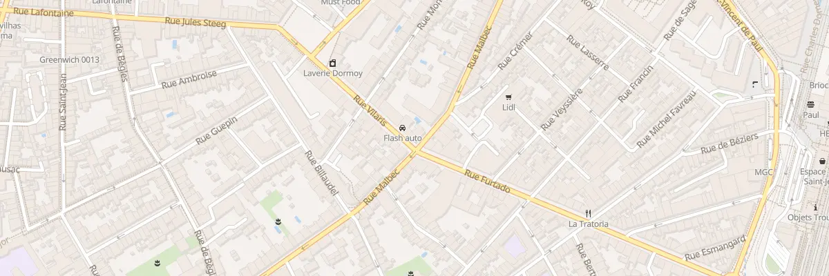 Plan du 81 Rue Malbec à Bordeaux