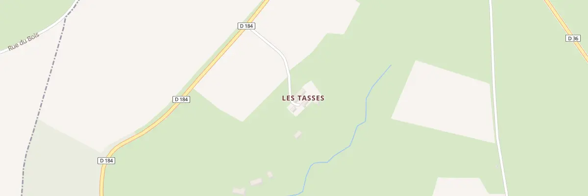 Plan du 1 Les Tasses à La Villette