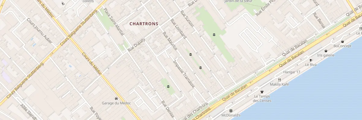 Plan du 30 Rue Maurice à Bordeaux