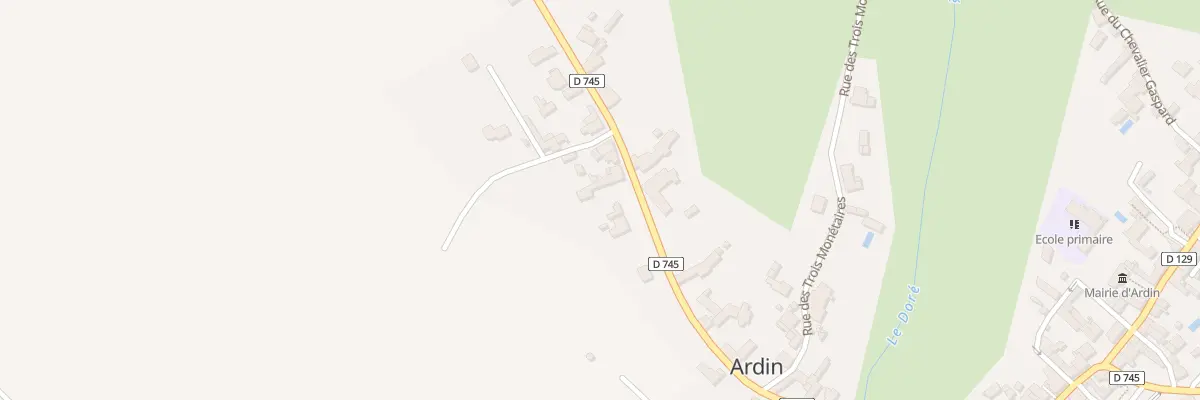 Plan du 11 Rte de Coulonges à Ardin