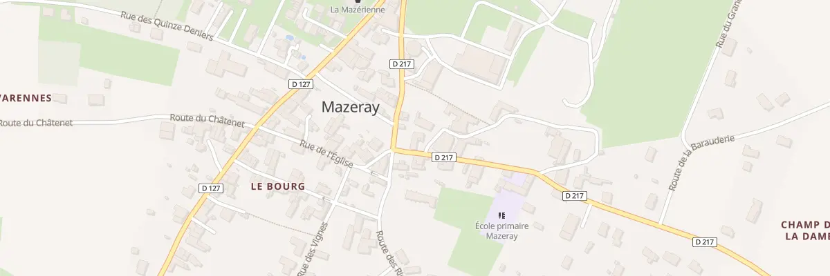 Plan du 1 Imp des Fleurs à Mazeray