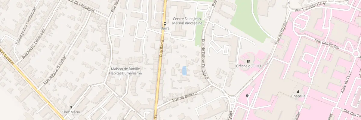 Plan du 30 Rue Barra à Angers