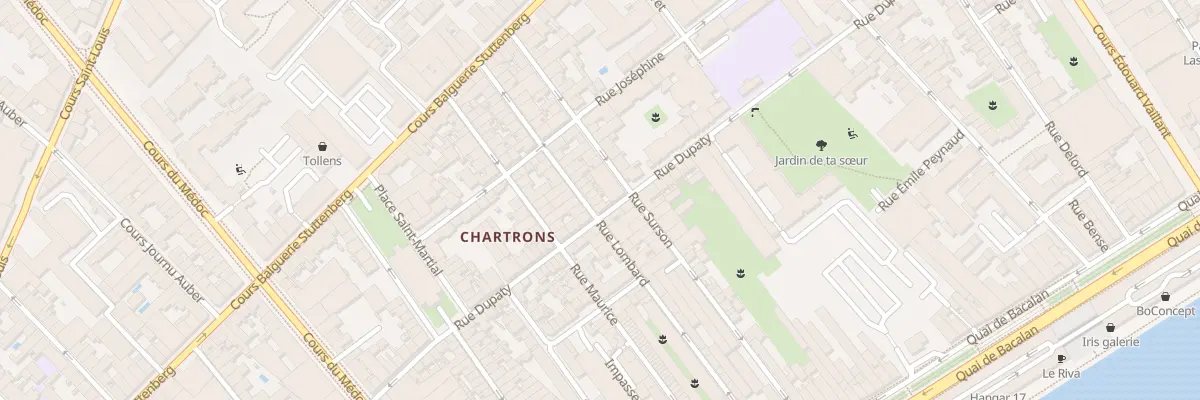 Plan du 53 Rue Lombard à Bordeaux