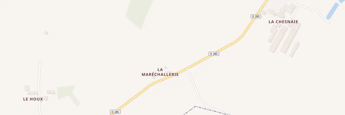 Plan du 1 La Maréchallerie à Saint-Charles-la-Forêt