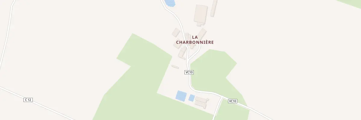 Plan du 1 La Charbonniere Etusson à Saint Maurice Étusson
