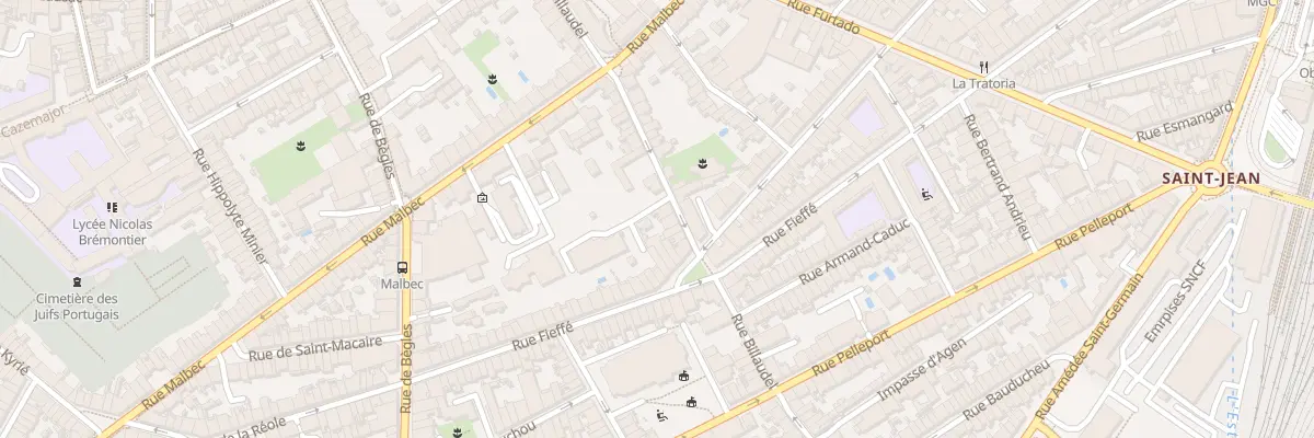 Plan du 99 Rue Billaudel à Bordeaux