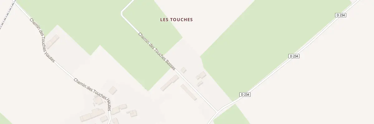 Plan du 10 Che des Touches Basses à Colombiers