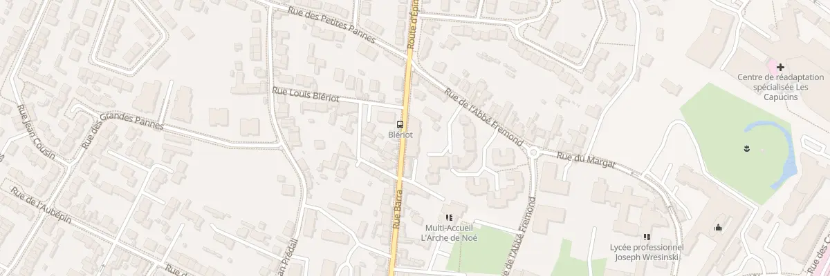 Plan du 56 Rue Barra à Angers