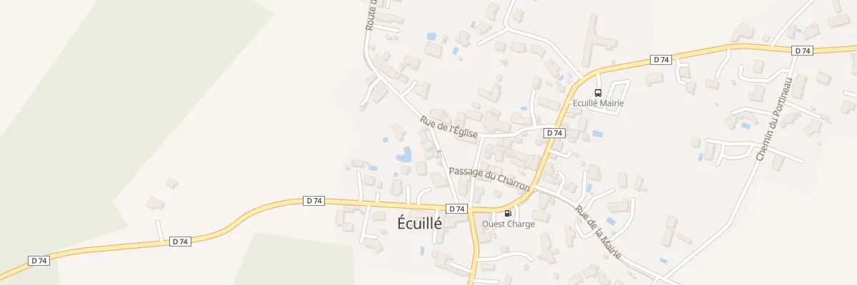 Plan du 3 Rue des Caves à Écuillé