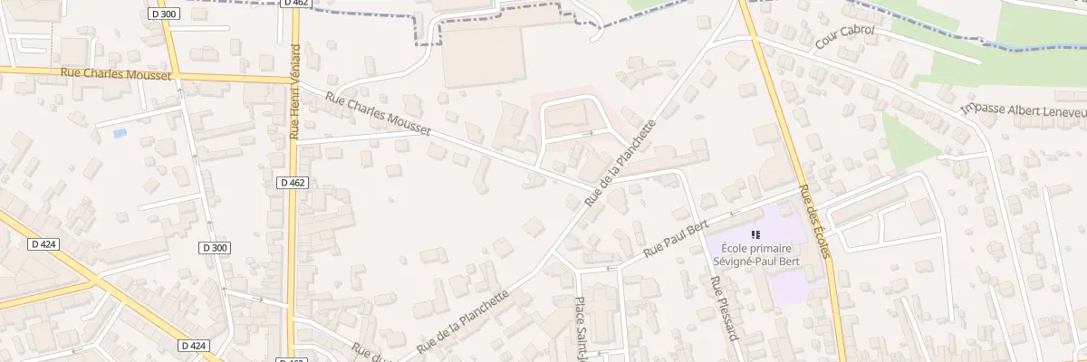 Plan du 48 Rue Charles Mousset à Flers