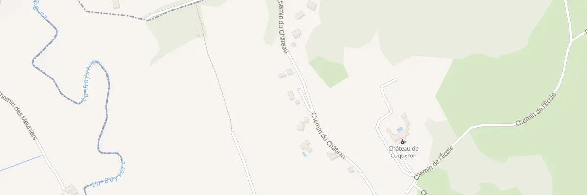 Plan du 5010 Chem du Chateau à Cuqueron