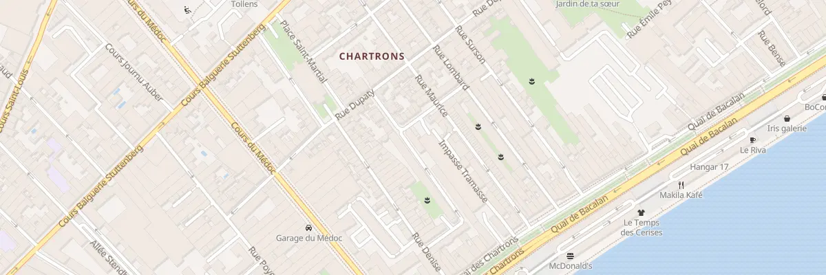 Plan du 59 Rue Denise à Bordeaux