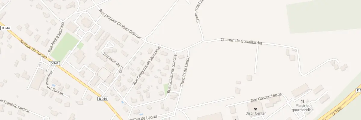 Plan du 14 Rue Guillaume Sanche à Saint-Sever