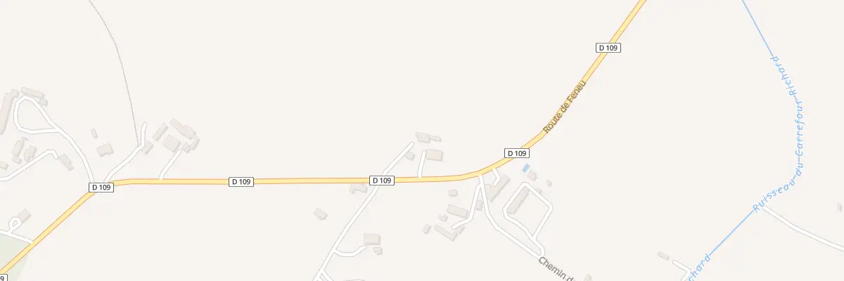 Plan du 10 Rte de Feneu à Soulaire-et-Bourg