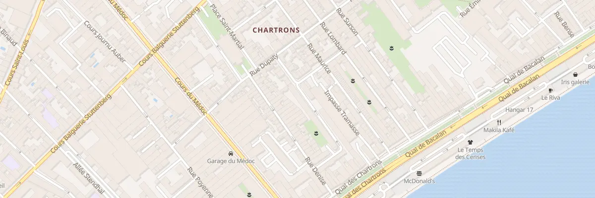 Plan du 9050 Rue Denise à Bordeaux
