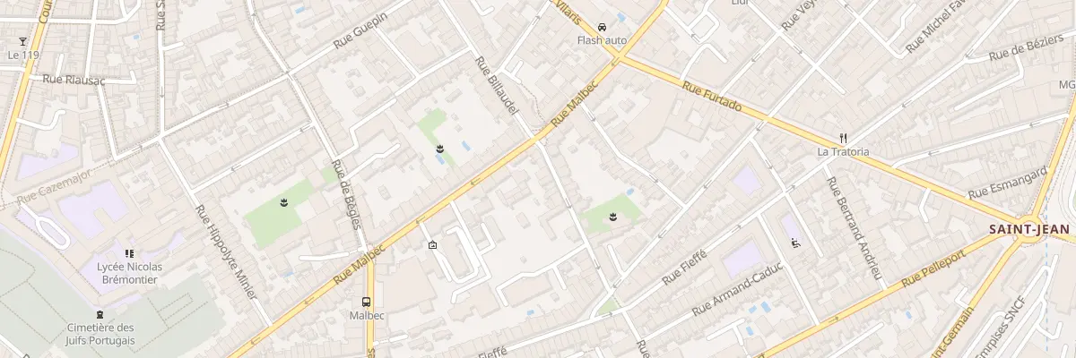 Plan du 71 Rue Billaudel à Bordeaux