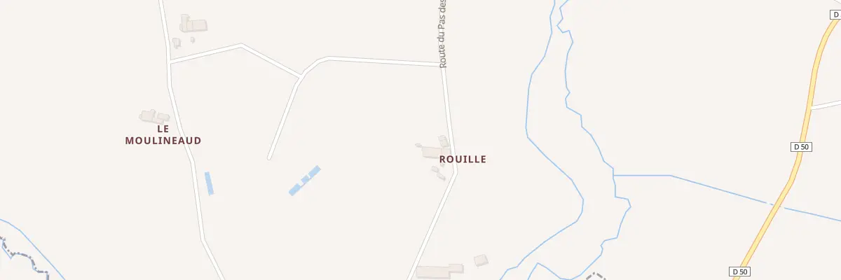 Plan du 4 Rouillé à Boisredon