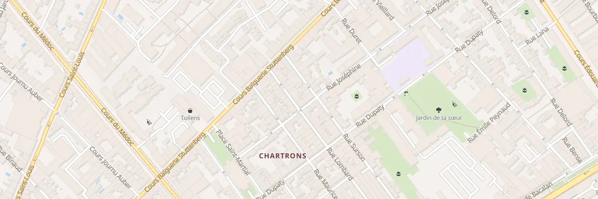 Plan du 73 Rue Lombard à Bordeaux