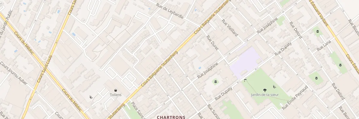 Plan du 91 Rue Surson à Bordeaux