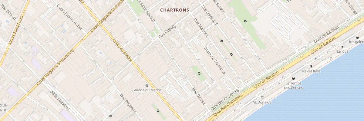 Plan du 35 Rue Denise à Bordeaux