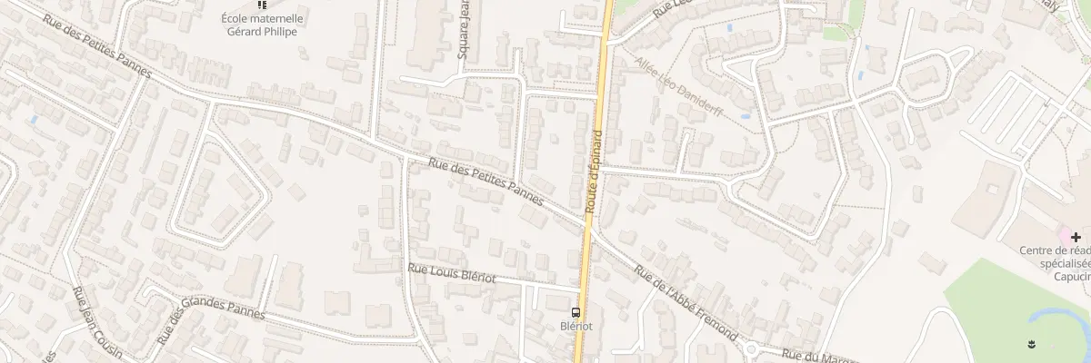 Plan du 4 Rue des petites Pannes à Angers