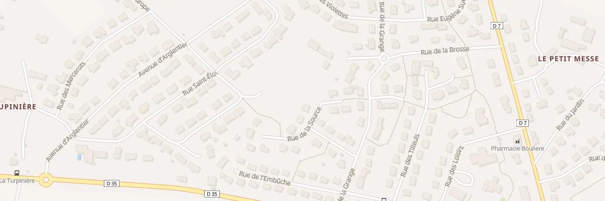 Plan du 11 Rue de la Source à Aron