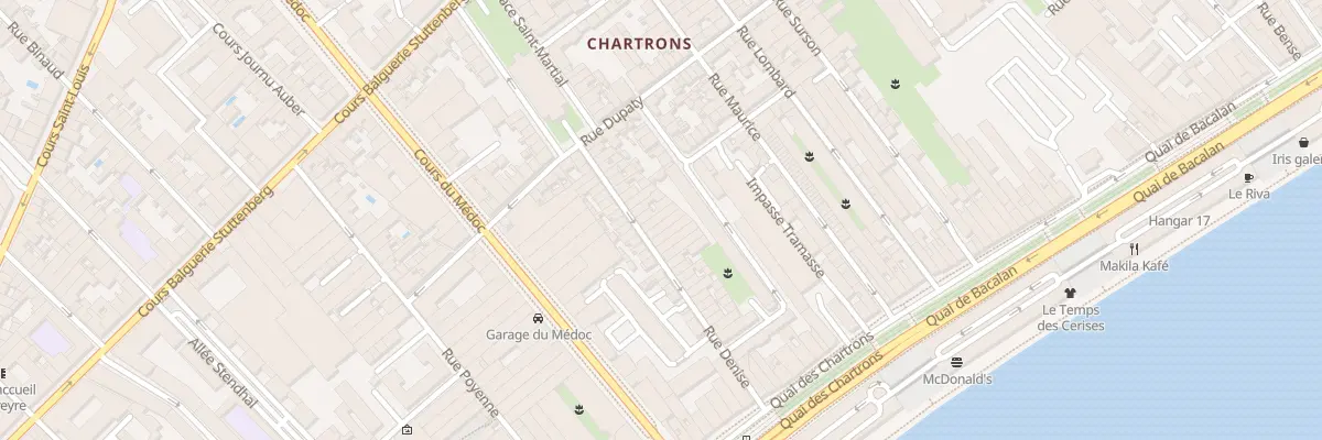 Plan du 37 Rue Denise à Bordeaux