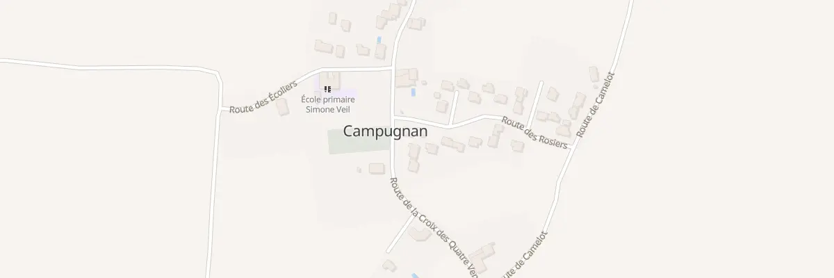 Plan du 4 Cité Les Enclouses à Campugnan