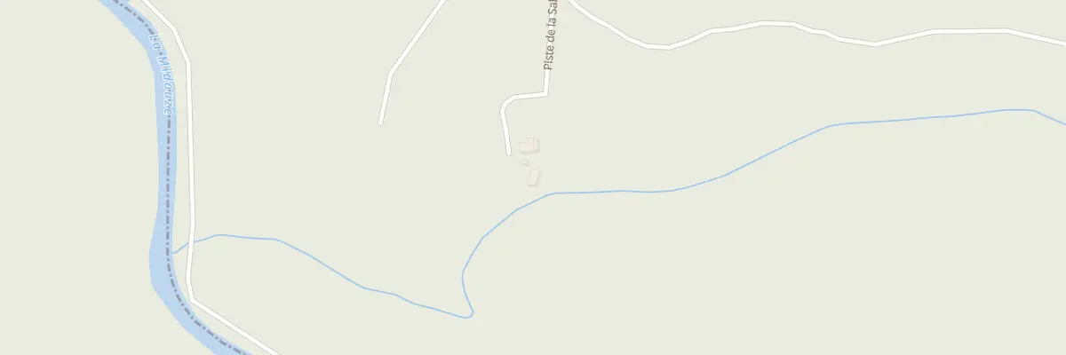 Plan du 1200 Piste de la Sabliere à Campet-et-Lamolère