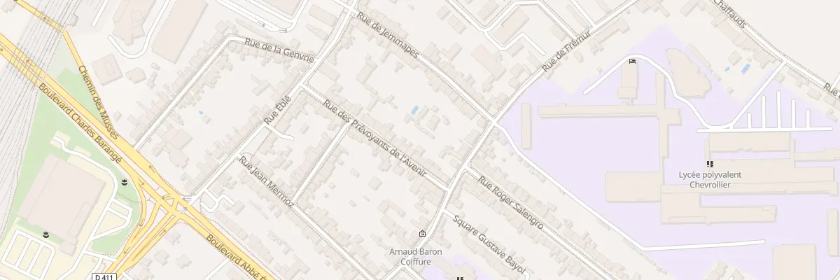Plan du 27 Rue Prevoyants l’Avenir à Angers