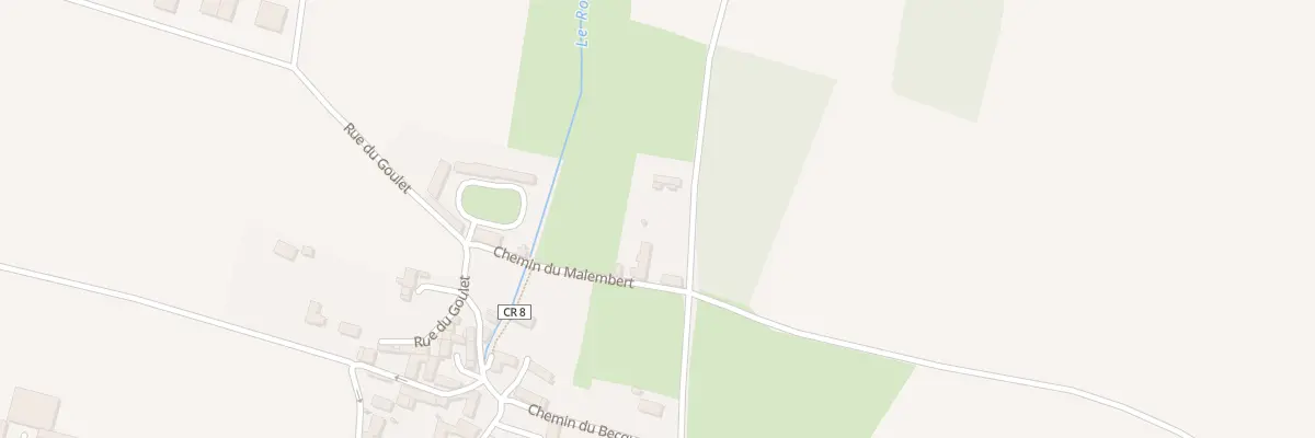 Plan du 5038 Rue des Courtines à Meuvaines