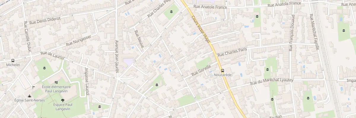 Plan du 35 Rue du Général Cremer à Bègles