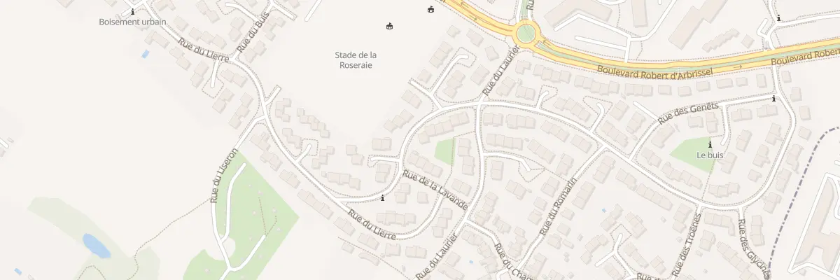 Plan du 8 Rue du Chèvrefeuille à Angers
