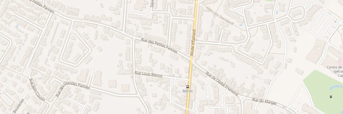 Plan du 3 Rue des petites Pannes à Angers
