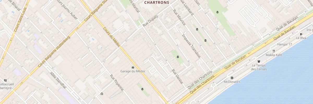 Plan du 32 Rue Denise à Bordeaux