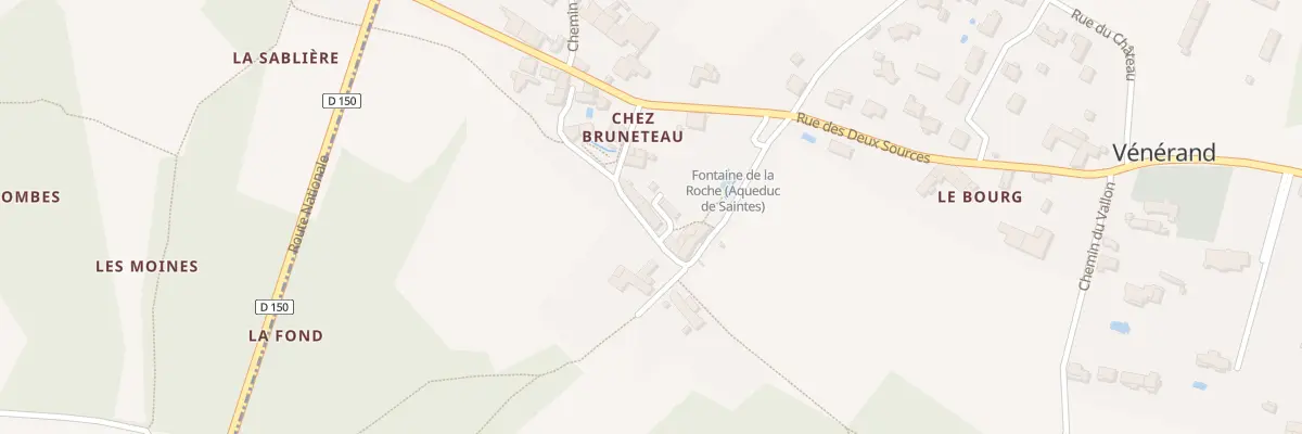 Plan du 5 Rue des Fontaines à Vénérand