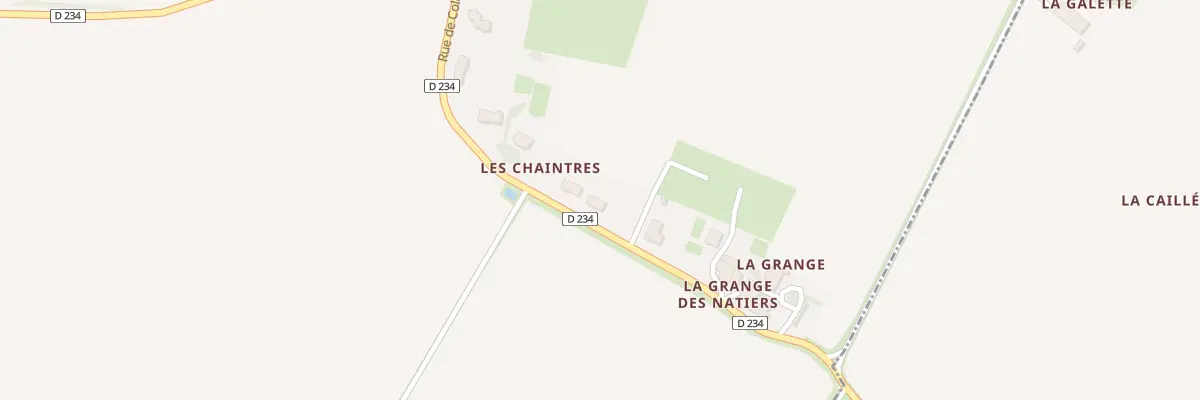 Plan du 31 Rue de Colombiers à La Jard
