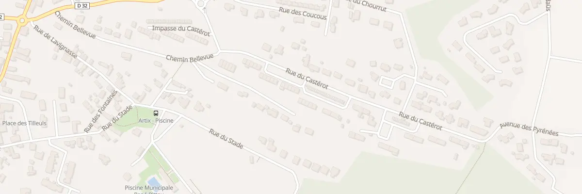 Plan du 20 Rue du Casterot à Artix