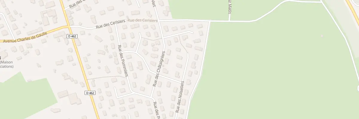 Plan du 4 Rue des Noisetiers à Saint-Georges-des-Groseillers