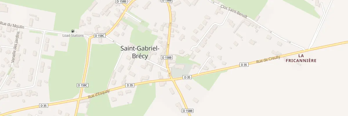 Plan du 32 Le Bourg (Saint Gabriel) à Creully sur Seulles