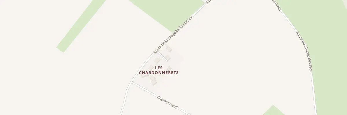 Plan du 504 Rte de la Chapelle Saint-Clair à Malherbe-sur-Ajon