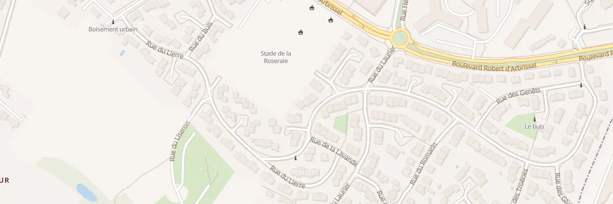 Plan du 21 Rue du Chèvrefeuille à Angers