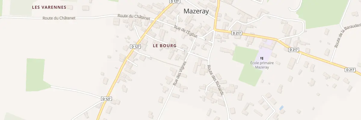Plan du 9001 Rue de la Forge à Mazeray