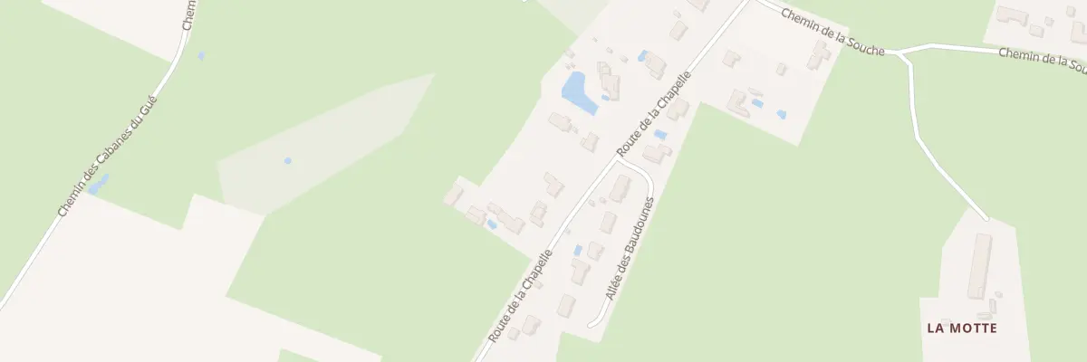 Plan du 102 Rte de la Chapelle à Magné