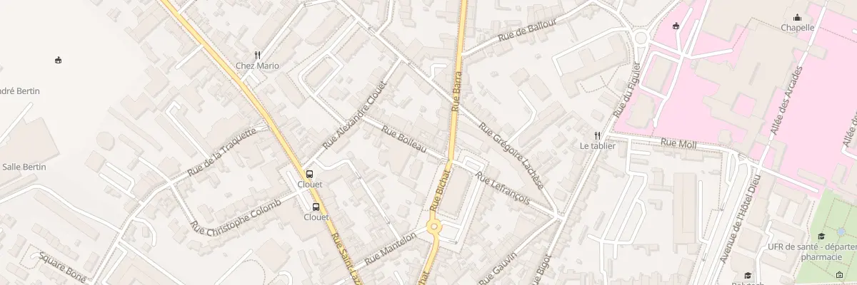 Plan du 4B Rue Boileau à Angers
