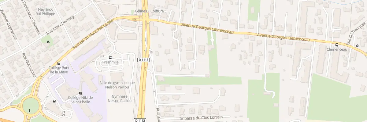 Plan du 9 Av Georges Clémenceau à Villenave-d’Ornon
