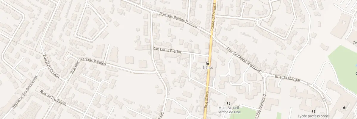 Plan du 19 Rue Louis Blériot à Angers