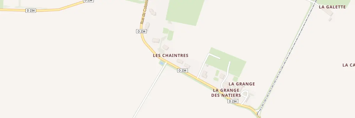 Plan du 29 Rue de Colombiers à La Jard