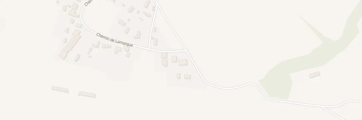 Plan du 508 Che de Lamarque à Hagetmau