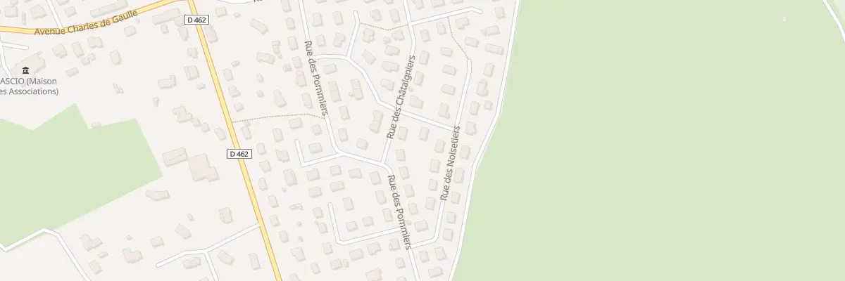 Plan du 8 Rue des Nefliers à Saint-Georges-des-Groseillers